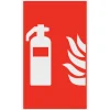 Metafranc Hinweisschild Feuerlöscher Kunststoff gelb