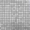 Metallmosaik Edelstahl 30 x 30 cm