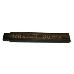 Meterstab Ich Chef Du nix versch Sprüche 2m schwarz