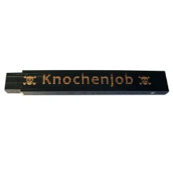 Meterstab Knochenjob 2m schwarz