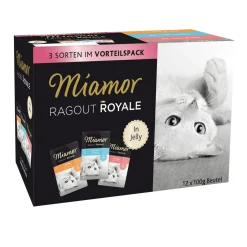 Miamor Jelly Pute,Lachs,Kalb 12x100g