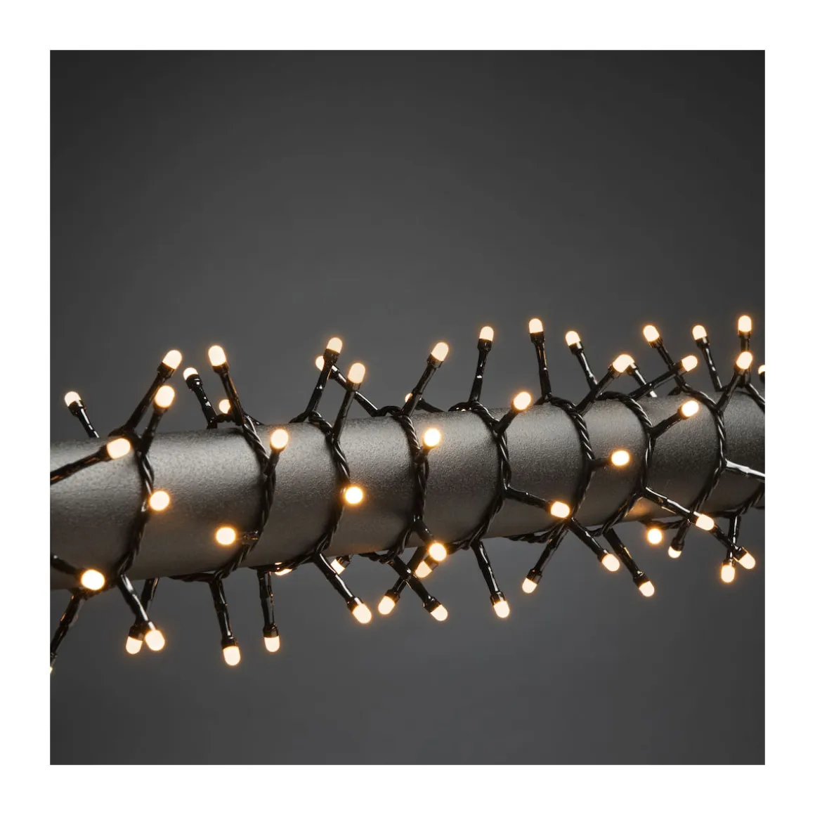 Micro LED Compactlights gefrostet, 400bernsteinfarbene Dioden