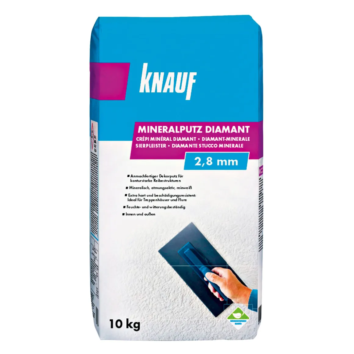 Mineralputz Diamant 10 kg 2,8 mm