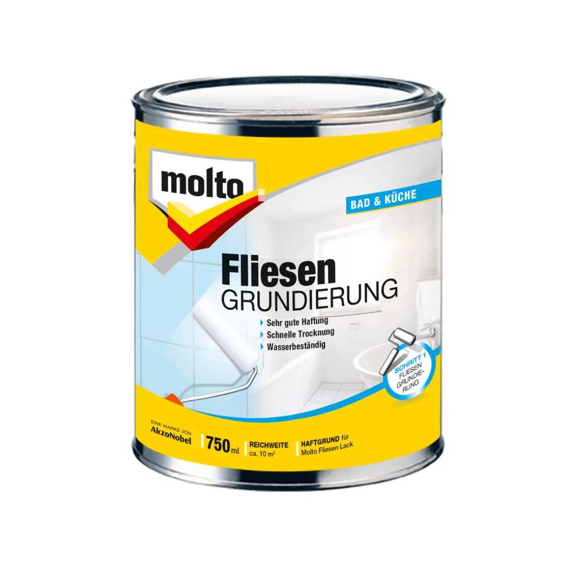 Molto Fliesengrund Creativ 750 ml
