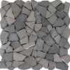 Mosaik Nero Marquina Marmor 30,5 x 30,5 x 0,8 cm