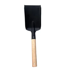 MyFireTool Ascheeimer schwarz 26,5 x 30 cm