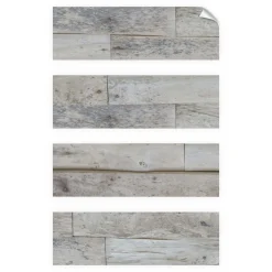 MySpotti Antirutschaufkleber Wood Planks 4er-Set 30 x 10 cm