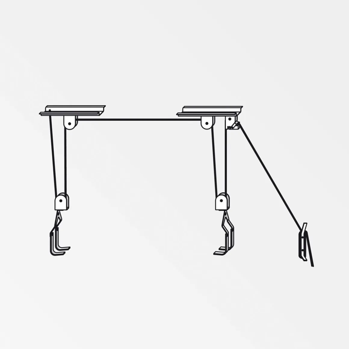 MyTool Fahrrad-Lift max 20kg schwarz