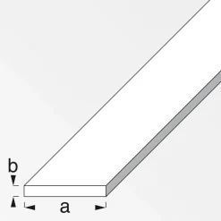 MyTool Flachstange 25 x 2 mm 1m silber