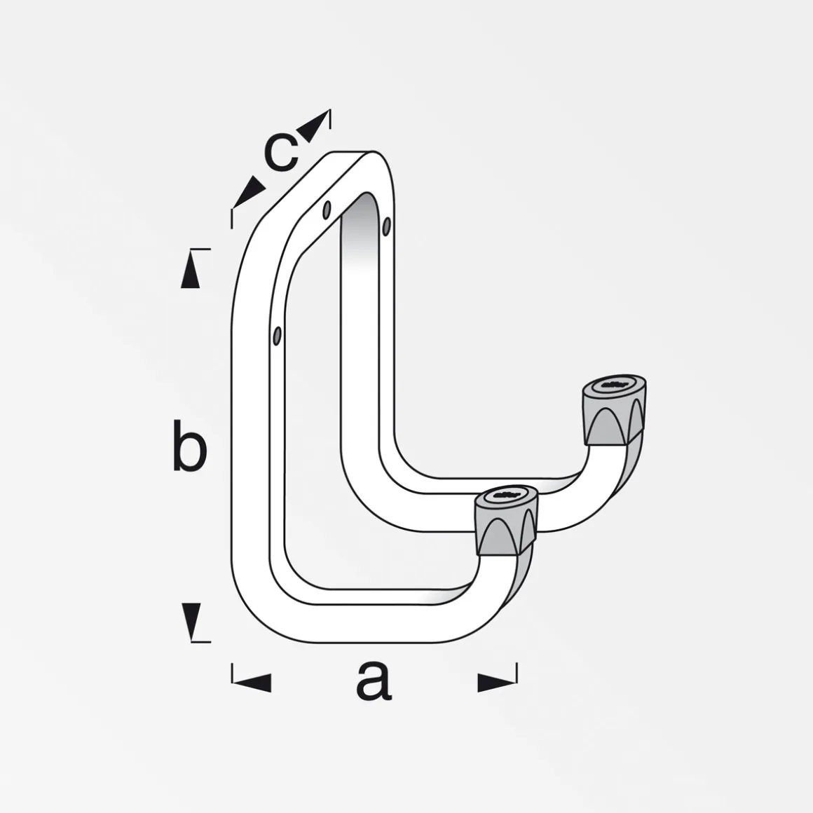 MyTool Gerätehalter 90 mm Stahl verzinkt