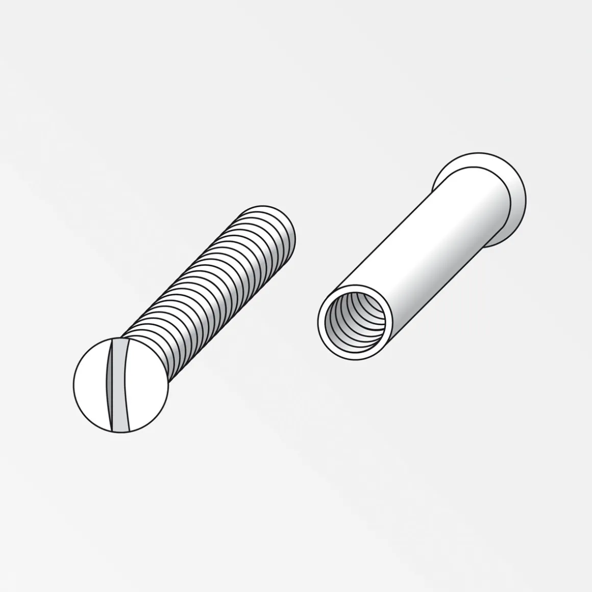 MyTool Hülsenmutter-Set Multitube M4 x 12-15 mm 16-teilig