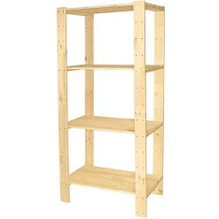 MyTool Schraubregal Holz-Schwerlastregal 174 x 80 x 50 cm