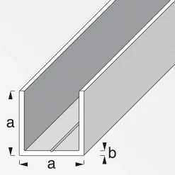 MyTool U-Profil 19,5 mm 2,5m blank
