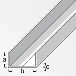 MyTool U-Profil 29,5 x 53,6 mm 1m blank