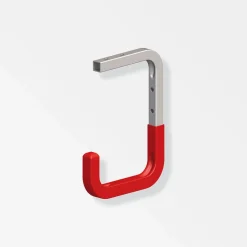MyTool Wand- und Deckenhaken 150 mm gummiert rot