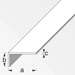 MyTool Winkel 40 x 10 x 2 mm 2m weiß