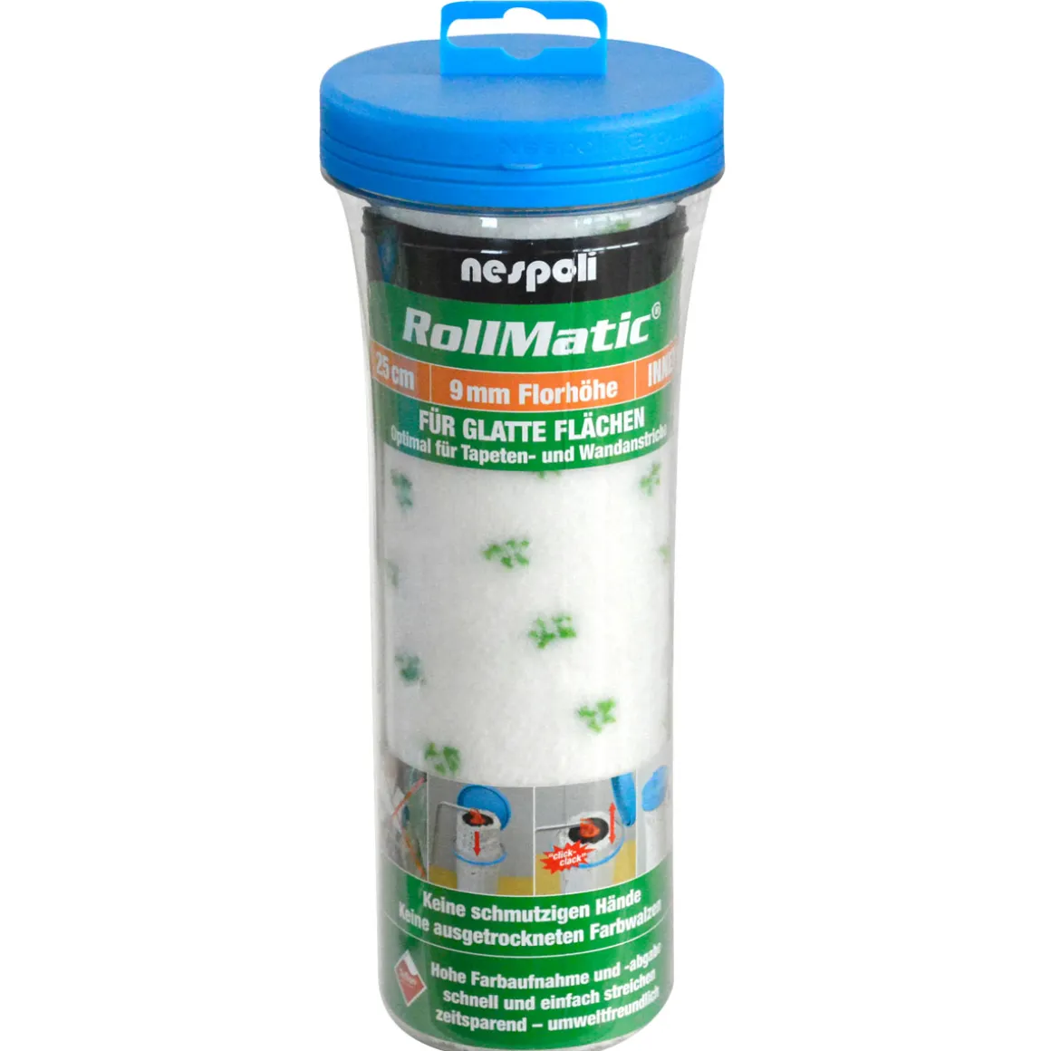 NESPOLI RollMatic Farbwalze 9 mm 25 cm
