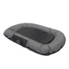 Nobby Classic-Kissen Reno 103 x 76 x 11 cm schwarz