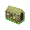 Nobby Katzenhaus aus Karton 49 x 26 x 36 cm