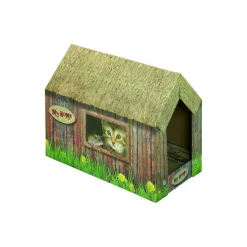 Nobby Katzenhaus aus Karton 49 x 26 x 36 cm
