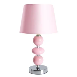 näve Tischleuchte Araga rosa Keramik