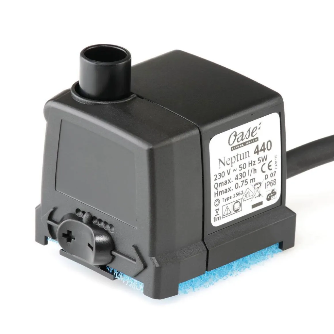 Oase Aquarius Brunnenpumpe Neptun 440 10 m Kabel