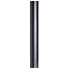 Ofenrohr 120 mm Durchmesser, 1000 mm lang, 0,6 mm stark gefalzt, Blauglanz-Stahlblech