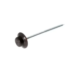 Onduline Nägel mit PVC-Kopf 65 mm schwarz 100 Stück im Beutel