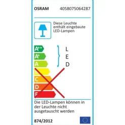 Osram LED Strahler Endura Flood 20W grau