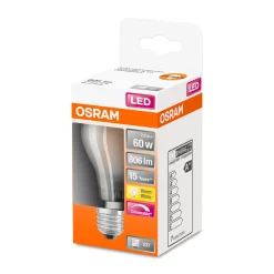 Osram LED-Leuchtmittel dimmbar warmweiß 60W matt