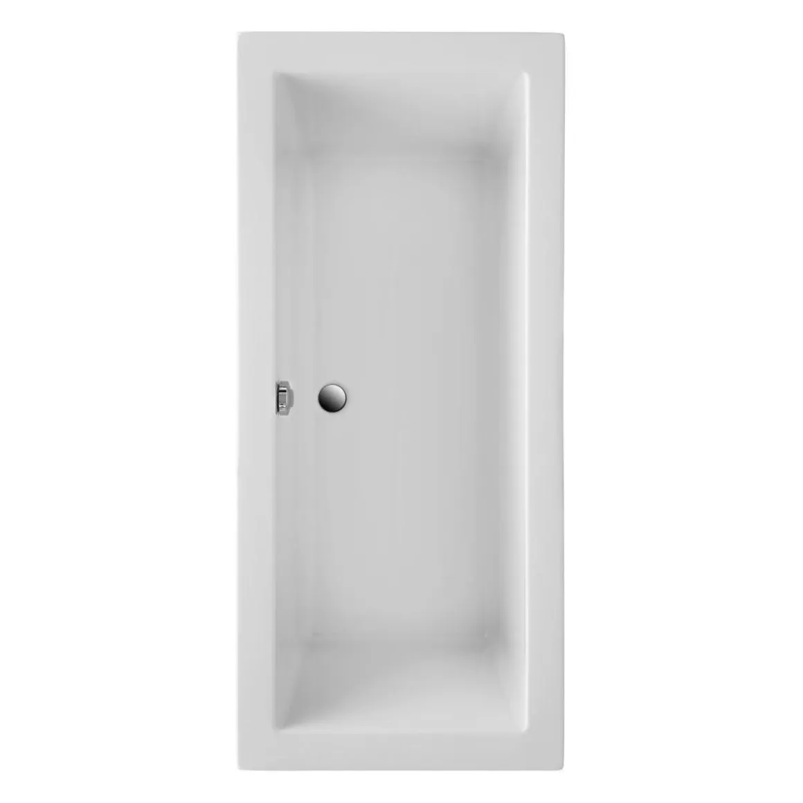 Ottofond Badewanne Cubic 170x75 cm weiß