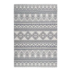 Outdoor-Teppich Yoga 500 anthrazit/elfenbein