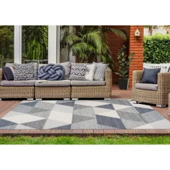 Outdoor-Teppich Yoga 400 grau/creme