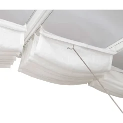 Palram Canopia Terassenüberdachung Jalousien 3x9,2 m weiß