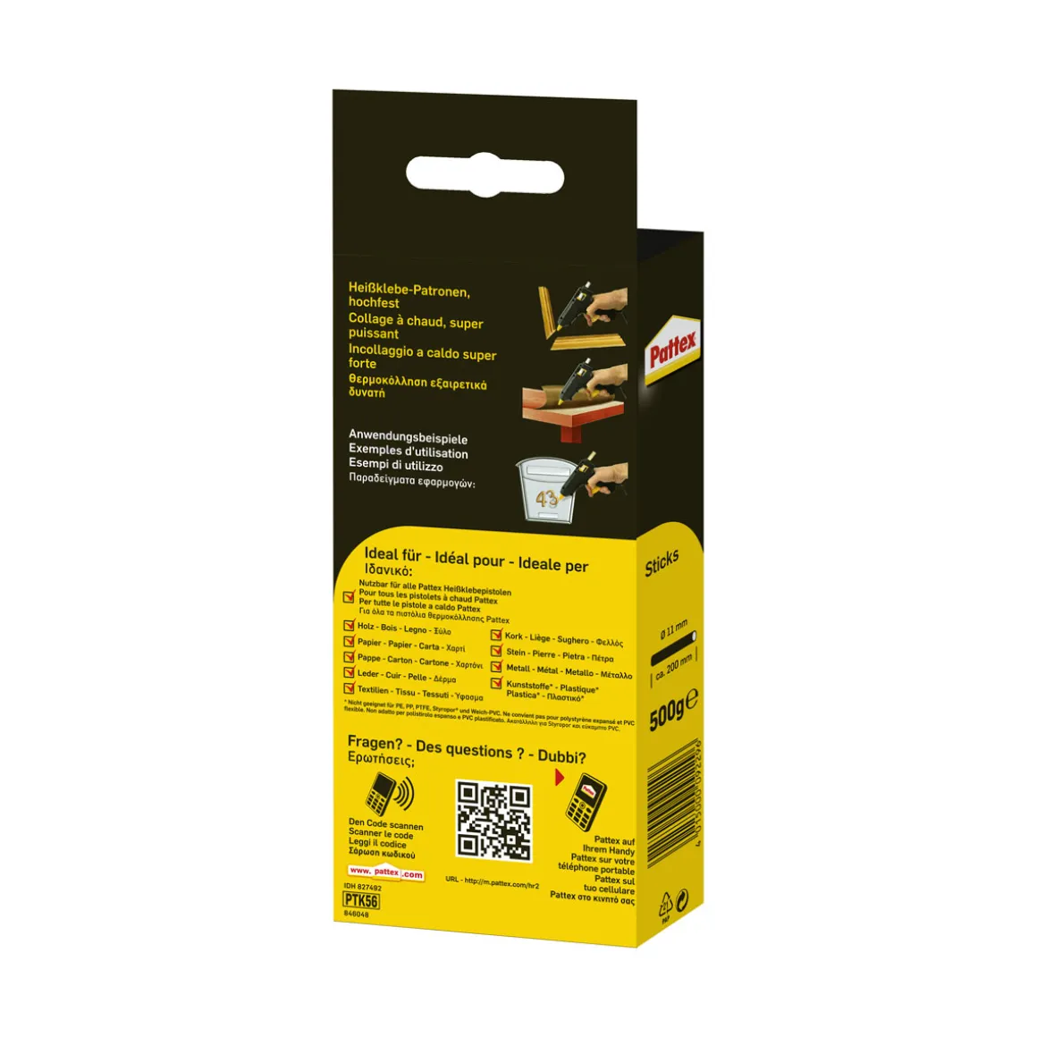 Pattex Heißklebesticks Hotmelt 25 Sticks