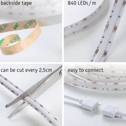 Paulmann LED-Strip Komplettset SimpLED 1,5 m 12 Watt inkl Farbwechselfunktion