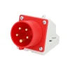PCE Instruments CEE Wandgerätestecker 16A 5polig rot