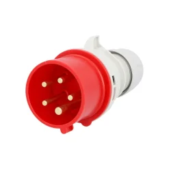 PCE Instruments Cee-Kraftstecker 16 A mit Kabelknickschutz