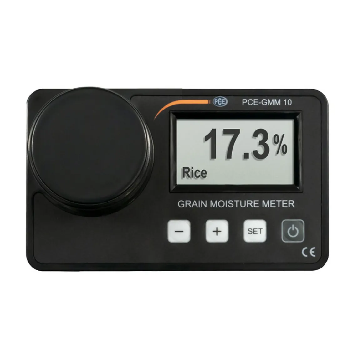 PCE Instruments Getreide-Feuchtikeitsmessgerät „PCE-GMM 10“, LC-Grafikdisplay