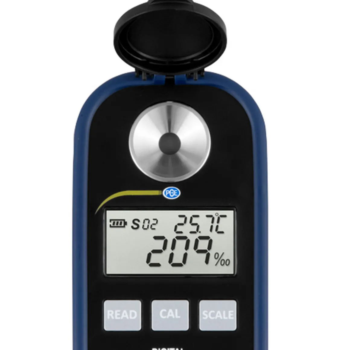 PCE Instruments Refraktometer „PCE-DRS 1“, Salzgehaltbestimmung