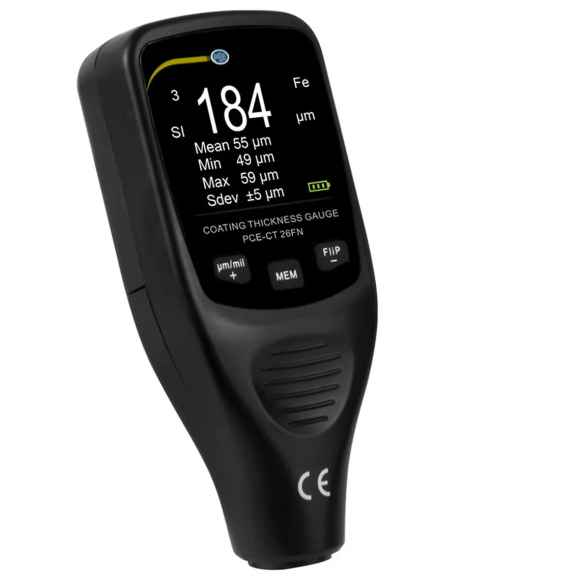 PCE Instruments Schichtdickenmessgerät „PCE-CT 26FN“, Dickenmessgerät