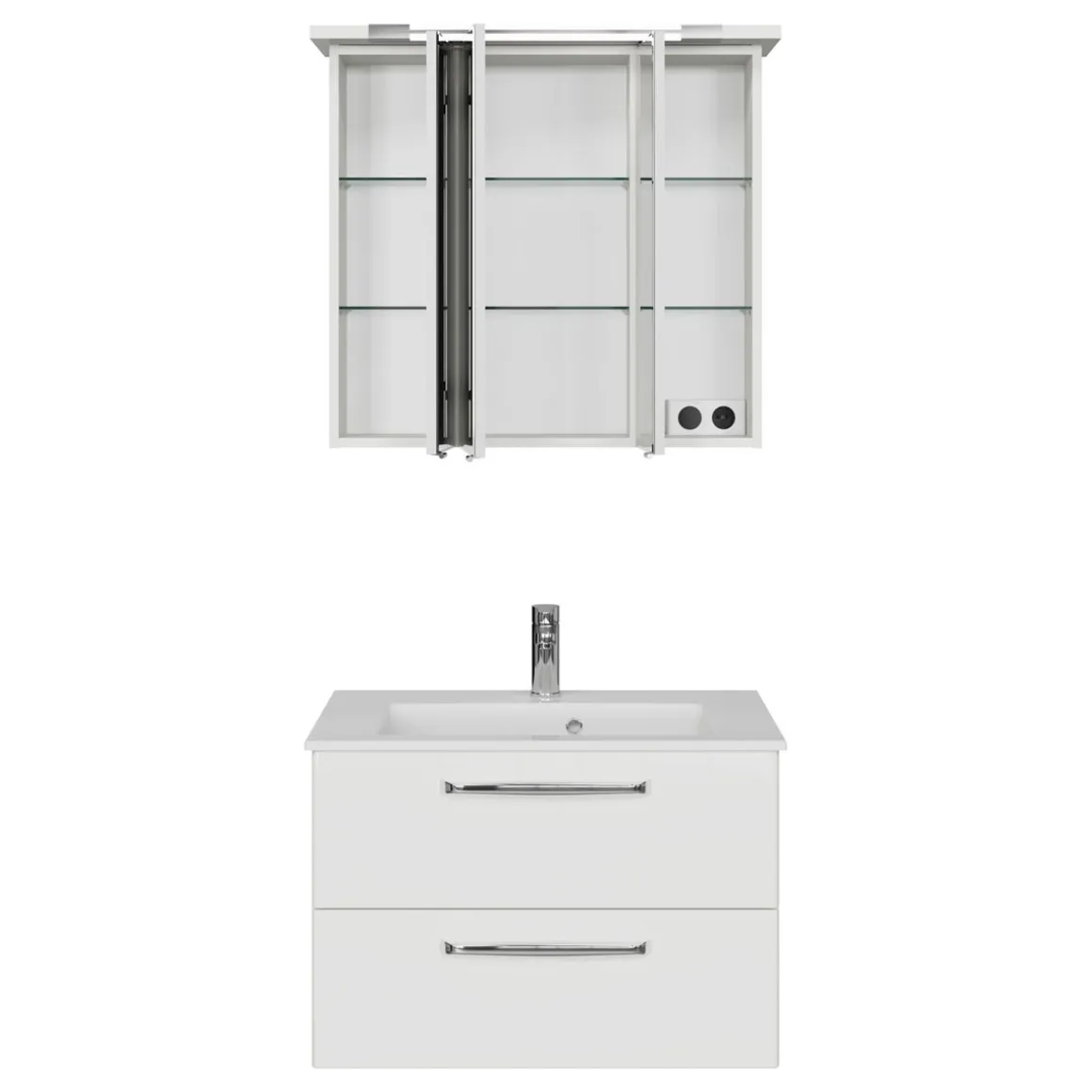 Pelipal Badmöbel-Set TrenTino 75 x 51 x 49 cm