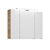 Pelipal Spiegelschrank Trentino inkl LED Aufsatzleuchte 90 x 72 x 20 cm