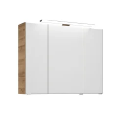 Pelipal Spiegelschrank Trentino inkl LED Aufsatzleuchte 90 x 72 x 20 cm