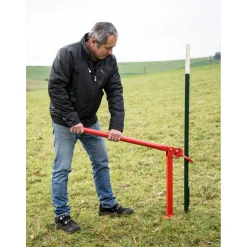 Pfahl-Zieher T-Post rot