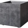 Pflanztopf Millennium anthrazit 39 x 39 x 39 cm