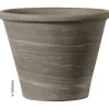 Pflanztopf Vasum Duo 21 cm graphit