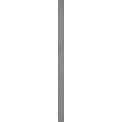 Pfosten Zaunserie Malmö Aalborg 9 x 9 x 190 cm Rundkopf Fichte basaltgrau lasiert