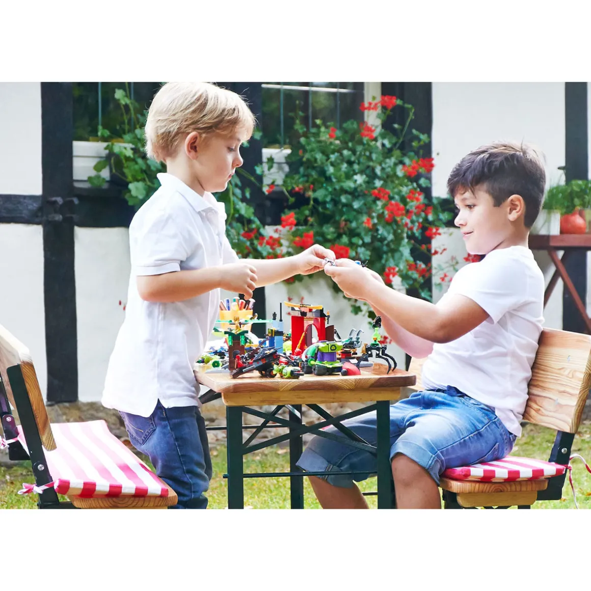 Pinolino Kinderfestzeltgarnitur Sepp mit Lehne 3-tlg.