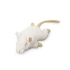 Plüsch Maus weiß 19 cm